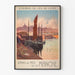 Plakat Granville vintage – Badesøen i Den Engelske Kanal