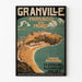 Plakat Granville vintage – La Monaco du Nord et centre balnéaire