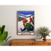 Plakat Hohwald den Alsace Ski Station Vintage