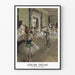 Plakat Ballettimen - Edgar Degas
