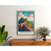Plakat La Grande Muraille de Chine Vintage