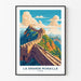 Plakat La Grande Muraille de Chine Vintage