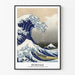 Plakat Den store bølge ud for Kanagawa af Hokusai