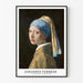 Plakat - Den unge pige med perle - Johannes Vermeer