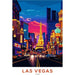 Plakat Las Vegas USA Vintage