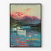 Plakat Le Lac d'Annecy, Paris-Lyon-Méditerranée af Frédéric Hugo d'Alési Vintage — vægpræsentation af kunstværket