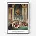 Plakat Le Sacre de Napoléon Bonaparte af Jacques-Louis David