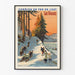 Plakat Les Vosges Vintage