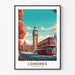 Plakat London Vintage