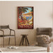 Plakat Menton Vintage