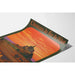 Plakat Mont-Saint-Michel vintage – Solnedgang og hestevognskørsel
