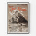 Plakat Mont-Saint-Michel vintage – Jernbanetur fra Paris