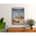 Plakat Mont-Saint-Michel vintage – Panoramisk udsigt og guidet tur