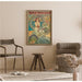 Plakat Monte-Carlo Vintage af Alphonse Mucha — visning af kunstværket