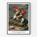 Plakat "Napoléon 1er Bonaparte overhaler Grand-Saint-Bernard" af Jacques-Louis David