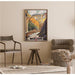 Plakat Nice med tog Vintage