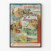 Plakat Normandie Bretagne vintage – Udflugter og havbad