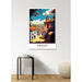 Plakat Obidos Portugal Vintage