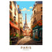 Plakat Paris Vintage - La tour Eiffel