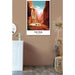 Plakat Petra Jordanien Vintage