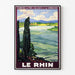 Plakat Rhin Vintage