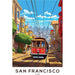 Plakat San Francisco Vintage