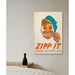 Plakat Anden Verdenskrig - Zipp it. Uforsigtigt snak koster liv af Leonard Raven-Hill