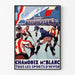 Plakat Vinter Sport i Chamonix Vintage