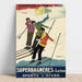 Plakat Superbagnères Luchon Vintage