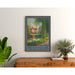 Plakat Tourlaville vintage – Slottet ved vandkanten