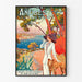 Plakat Vintage - Antibes - Côte d'Azur