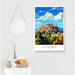 Plakat Vintage Athen