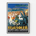 Plakat Vintage Beausoleil Côte d'Azur
