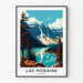 Plakat Vintage - Lac Moraine Canada