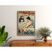 Vintage reklameplakat - Salg af Blanc