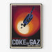 Vintage plakat - R. de Valerio kulsyre gas coke