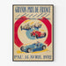 Plakat vintage - Grands Prix de France, Pau 1952