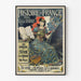Vintage plakat - Frankrigs historie af Victor Duruy