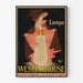 Vintage plakat - Westinghouse lampe af Mich