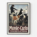 Vintage plakat - Monte-Carlo, Hundekonkurrence - Jules-Alexandre Grün