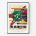 Vintage NASA plakat - Grand Tour 2017