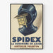 Vintage plakat - Spidex, La Cuisinière en Acier af R. de Valerio