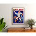 Vintage plakat af Nice karneval