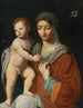 Jomfru med barnet - Efter Bernardino Luini — visning af kunstværket