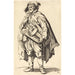 Le Joueur de vielle - Efter Jacques Callot — visning af kunstværket