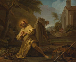 After Jean Restout - Saint Hymer in Solitude.webp