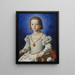 Bia di Cosimo de Medici - Agnolo Bronzino — indrammet kunstværk på væggen