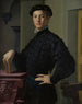 Portrait af en ung mand - Agnolo Bronzino — visning af kunstværket