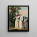 Les demoiselles d'honneur de la Dominique - Agostino Brunias — indrammet kunstværk på væggen