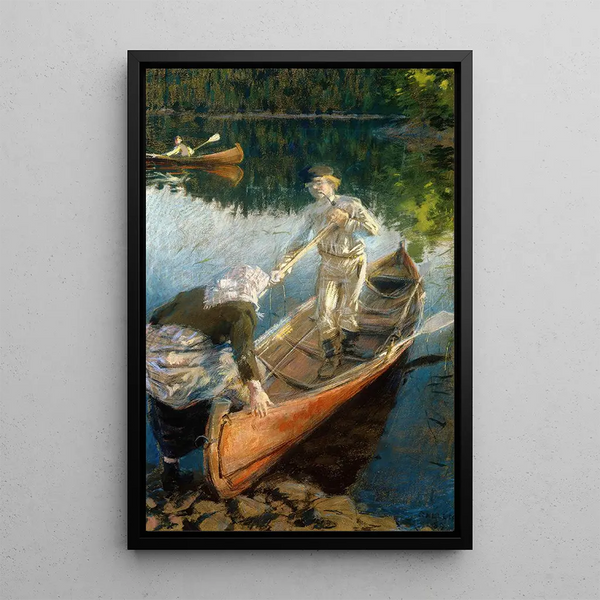Reproduktion af maleriet Nuit de la Saint-Jean - Akseli Gallen-Kallela